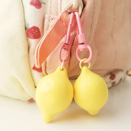 Lemon Keychain