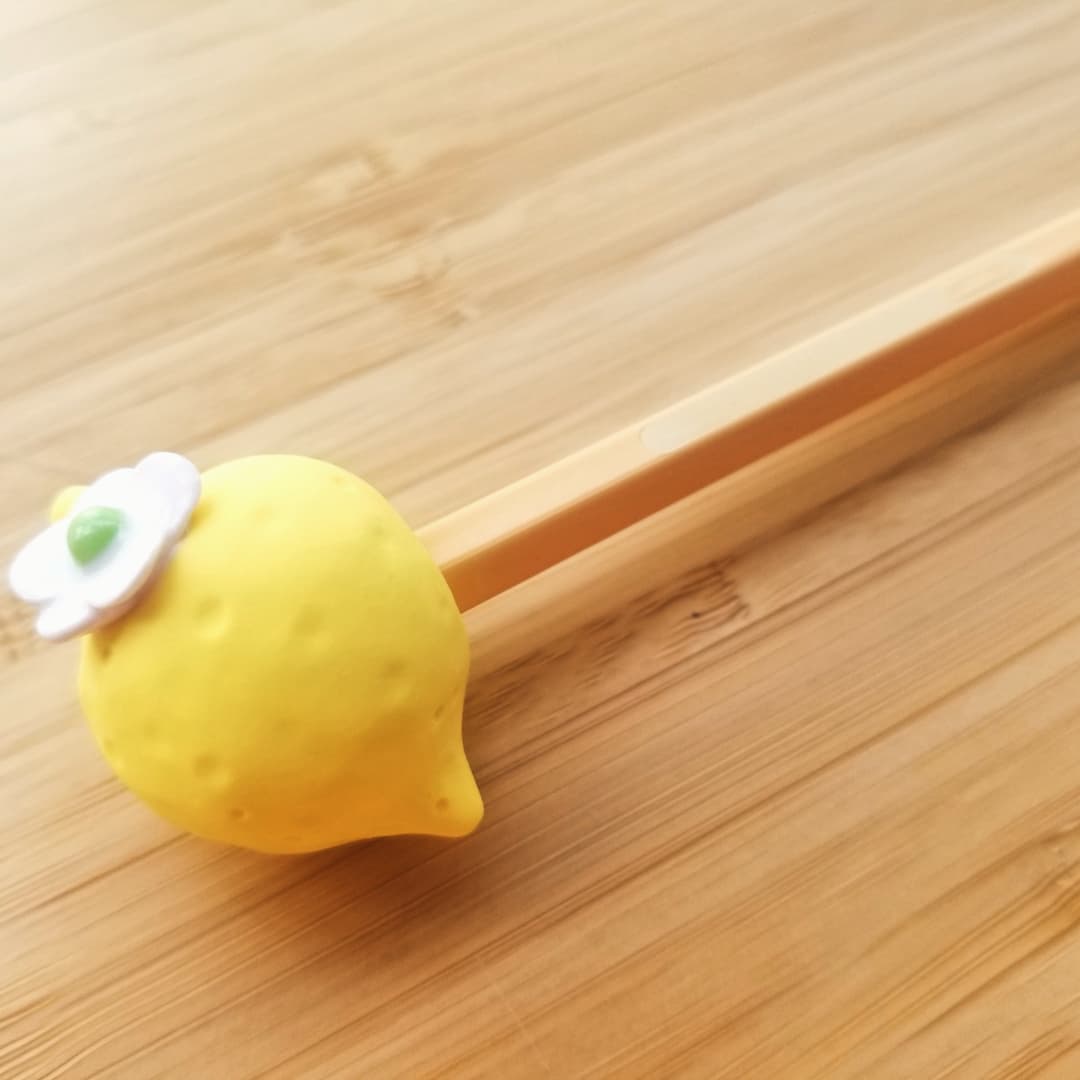 Sunshine Lemon Pencil Topper