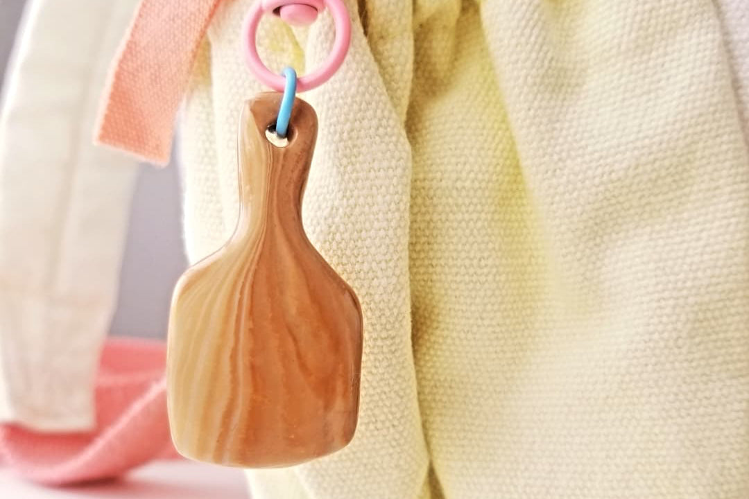 Mini Cutting Board Keychain