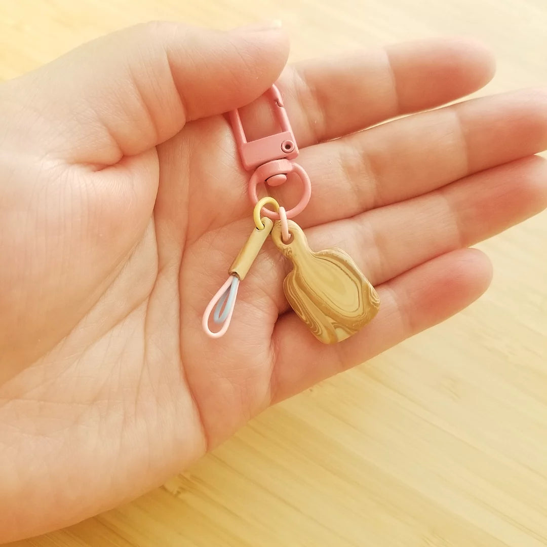Cutting Board + Whisk Keychain Bundle