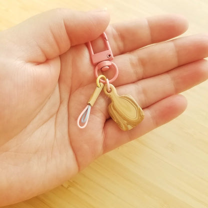 Cutting Board + Whisk Keychain Bundle