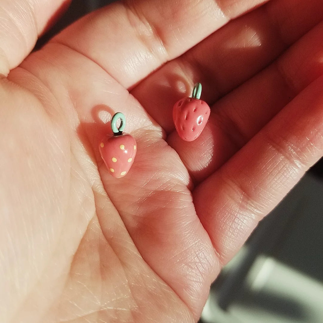 Mini Strawberry Charm